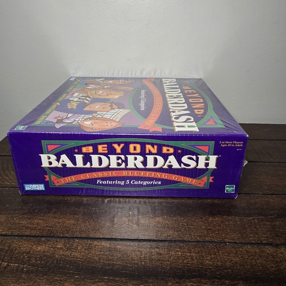 New Sealed Vintage 1997 BEYOND BALDERDASH The Classic Bluffing Board Game - Picture 7 of 7